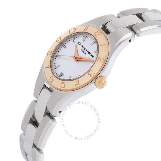 بوم إيه ميرسييه، ساعة لينيا كوارتز بمينا فضي للسيدات