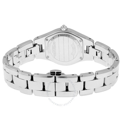 Baume Et Mercier, Linea Silver Dial Diamond Ladies Watch