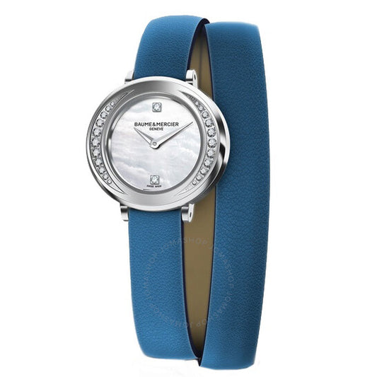 ساعة بوم إي ميرسييه، بروميس كور بمينا من عرق اللؤلؤ للسيدات