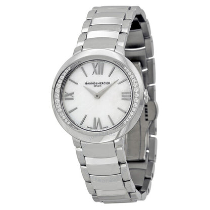 Baume Et Mercier, Promesse Mother of Pearl Dial Ladies Watch 10160