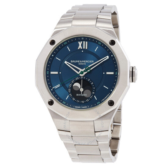 Baume Et Mercier, Riviera Automatic Blue Dial Men's Watch