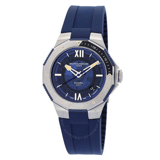 Baume Et Mercier, Riviera Automatic Blue Dial Men's Watch