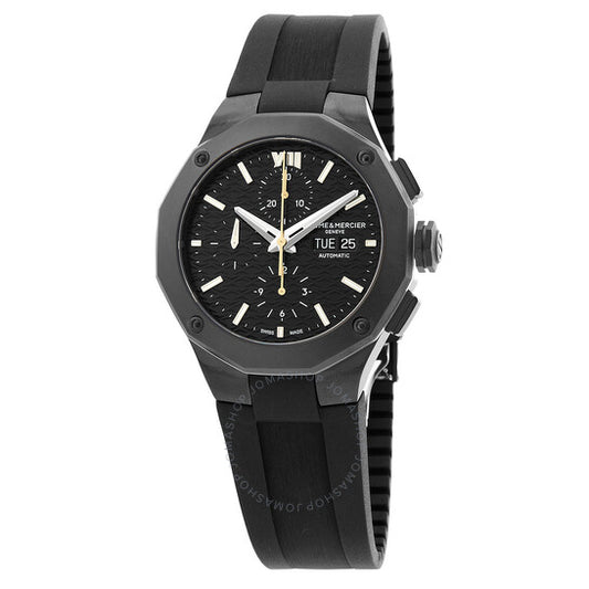 Baume Et Mercier, riviera Chronograph Automatic Black Dial Men's Watch