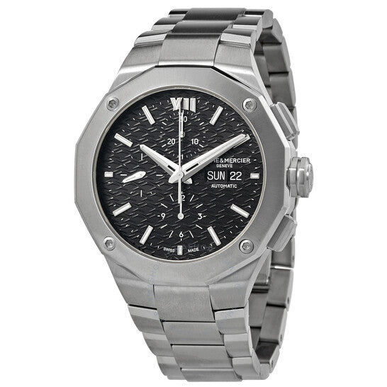 Baume Et Mercier, Riviera Chronograph Automatic Black Dial Men's Watch