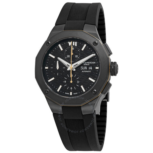 Baume Et Mercier, Riviera Chronograph Automatic Black Dial Men's Watch
