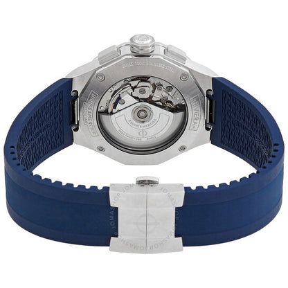 ساعة بوم إي ميرسييه ريفييرا كرونوغراف أوتوماتيكية للرجال بمينا أزرق
