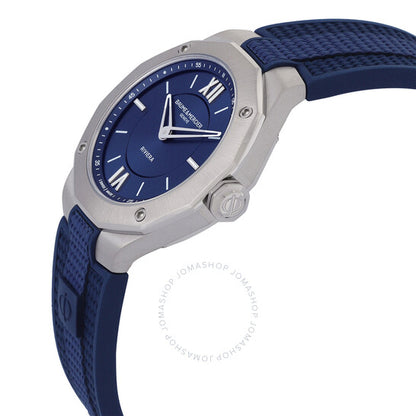 ساعة بوم إي ميرسييه ريفييرا كوارتز بمينا زرقاء للنساء