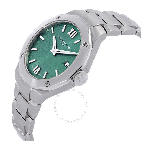 ساعة بوم إي ميرسييه ريفييرا كوارتز بمينا أخضر للسيدات