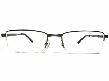 men's rm907 rectangle eyeglasses in grey