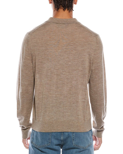 wool polo shirt