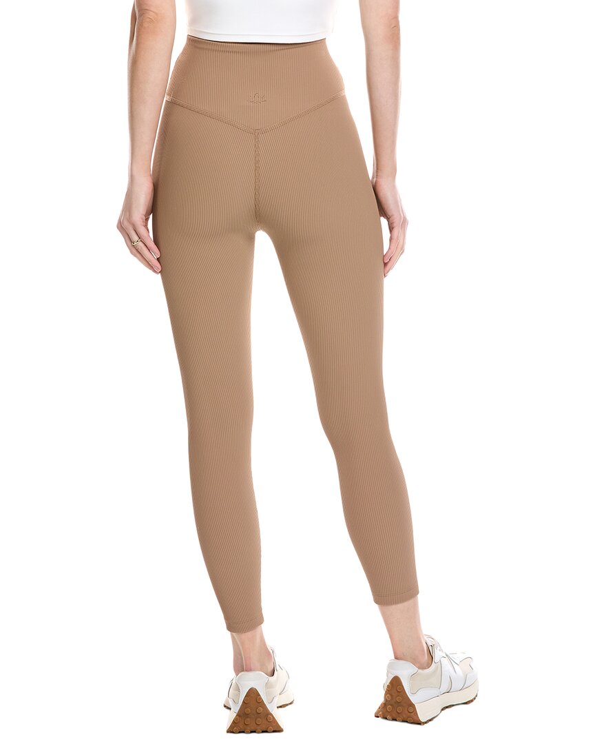 impulse ribbed high waisted 24in midi legging
