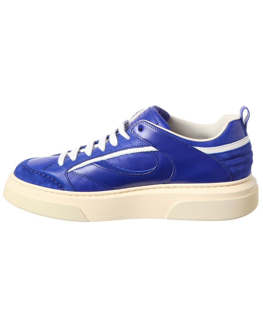ferragamo leather sneaker
