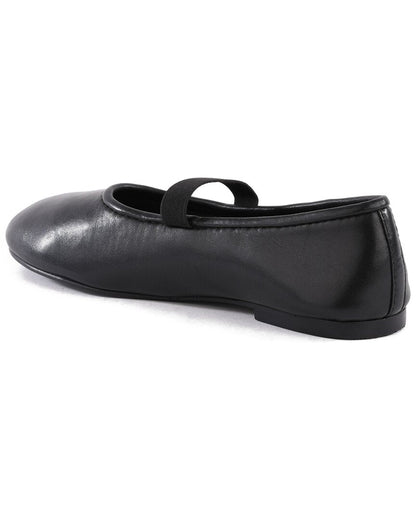 jude leather flat