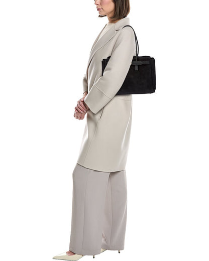aurelia suede handbag