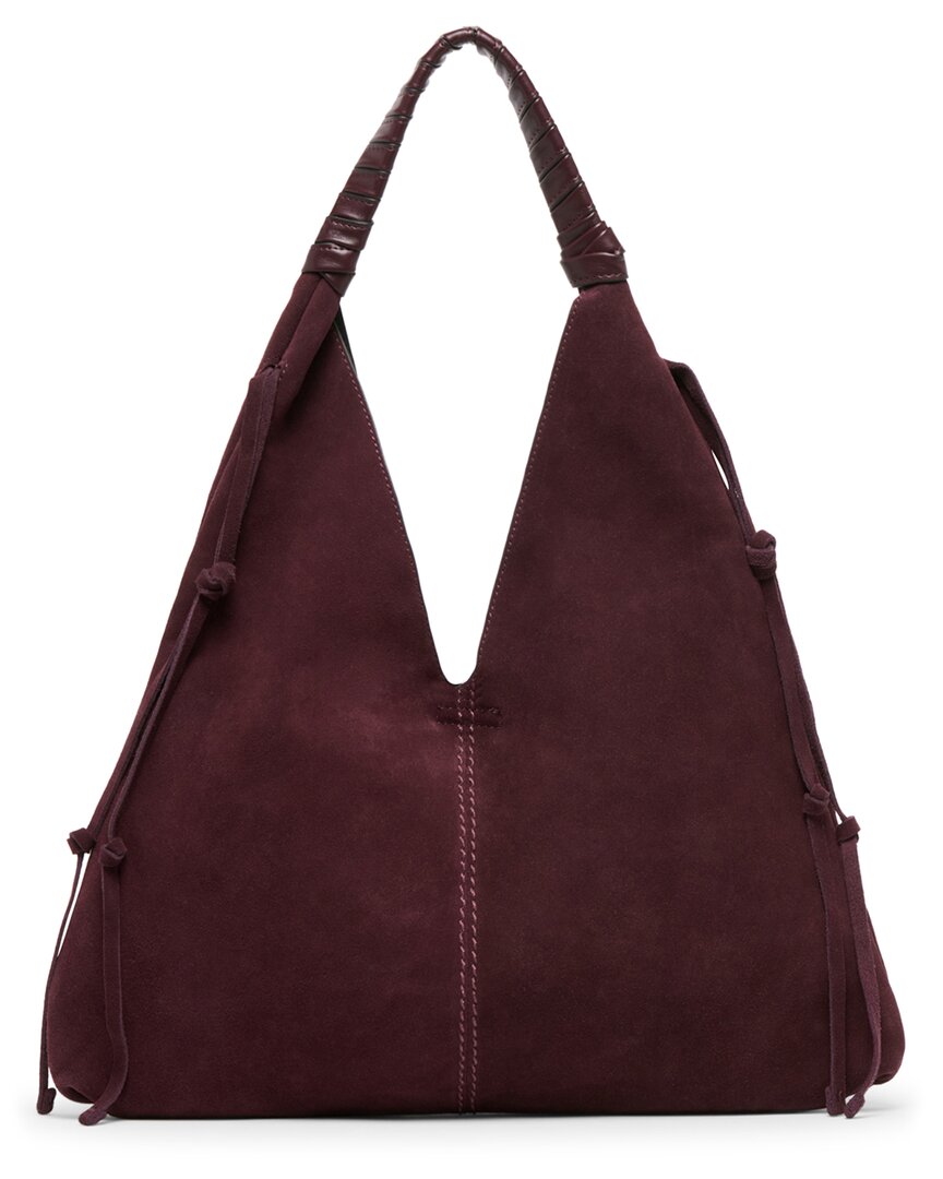 merrick suede hobo bag