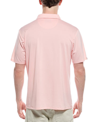 premium heather polo shirt