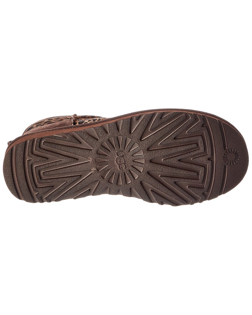classic ultra mini caspian haircalf & suede boot