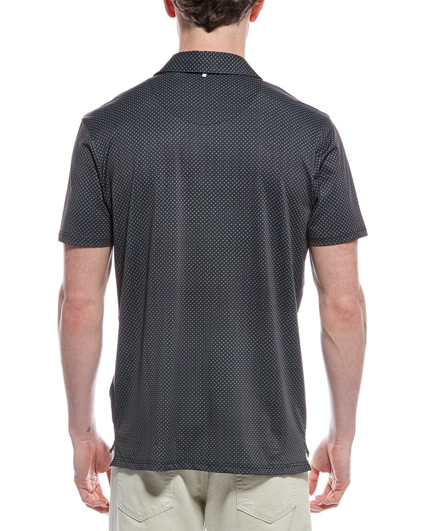 knit performance polo shirt