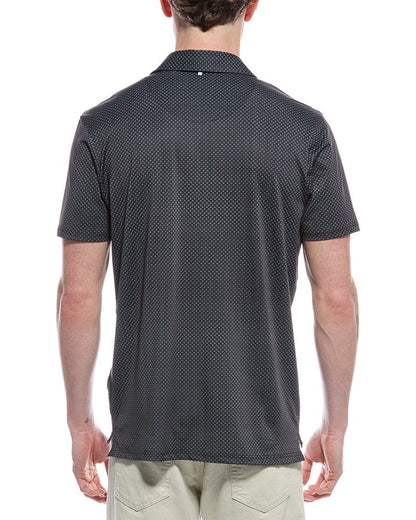 knit performance polo shirt