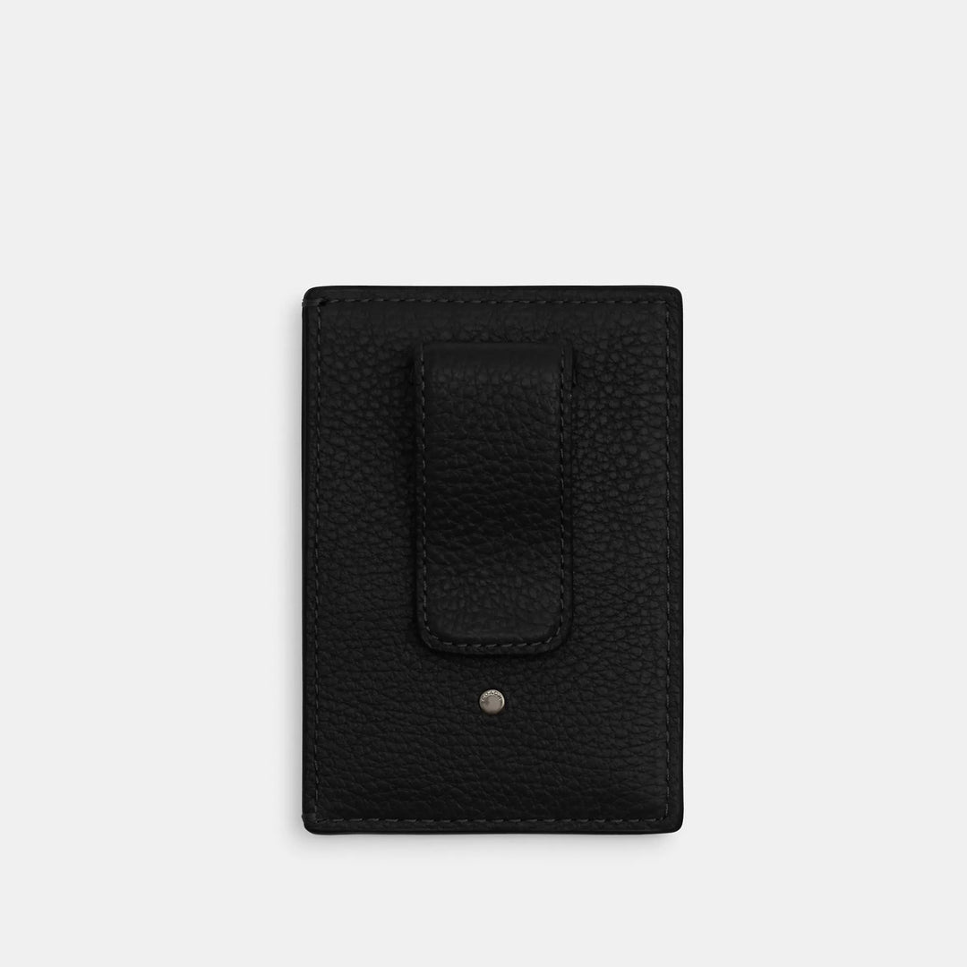 card case with money clip