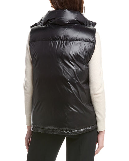 outdoor reversible puffer vest