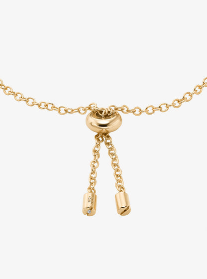 cubic zirconia slider bracelet