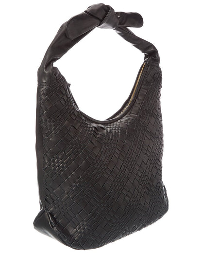 sue leather hobo bag