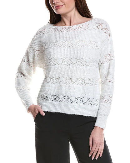 seonaly cashmere-blend blouse