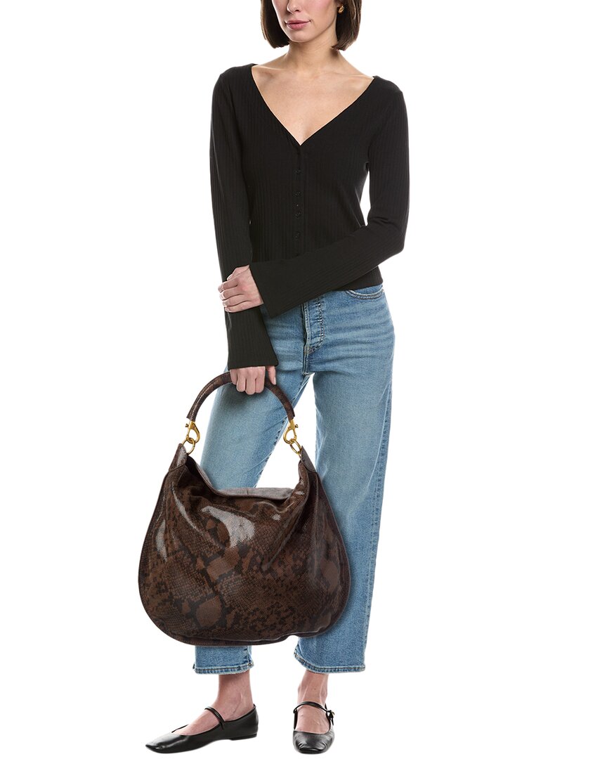myla leather hobo bag