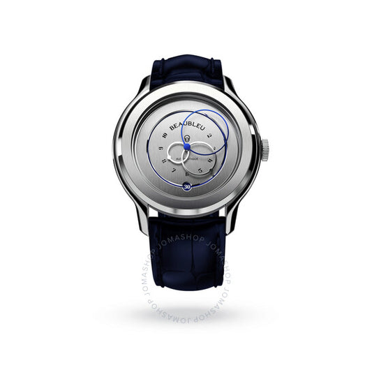 ساعة Beaubleu, Ecce Vesperal أوتوماتيكية للرجال بمينا فضي