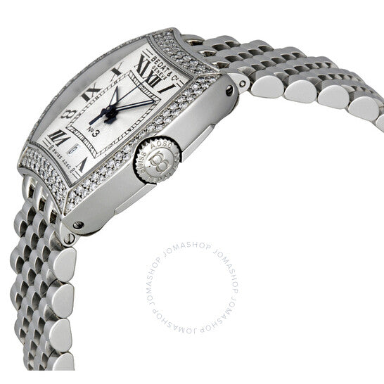 ساعة بيدات رقم 3 للسيدات من الفولاذ الماسي