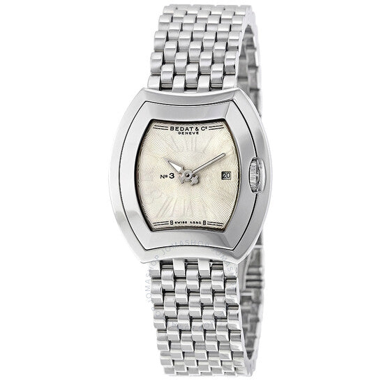 Bedat, No 3 Silver Dial Stainless Steel Ladies Watch