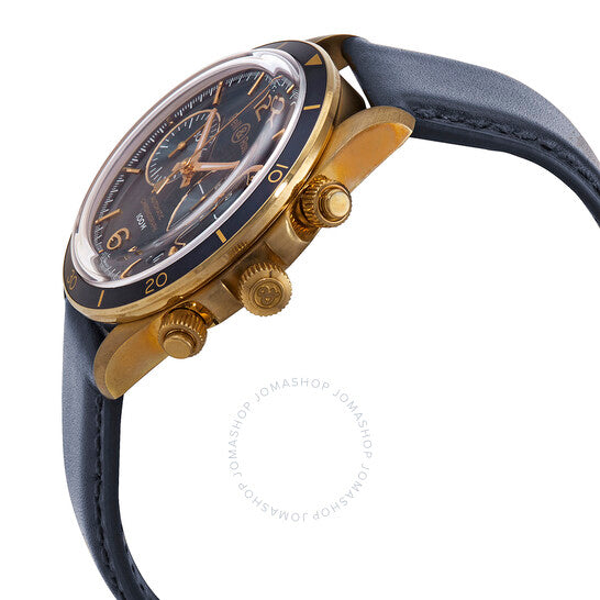 Bell And Ross, Aeronavale Chronograph Automatic Blue Dial Men's Watch