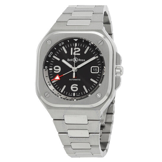 Bell And Ross, Automatic GMT Black Dial Men's Watch