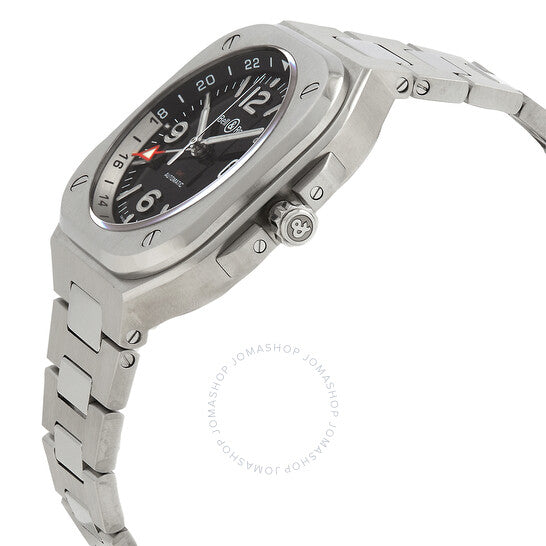 Bell And Ross, Automatic GMT Black Dial Men's Watch