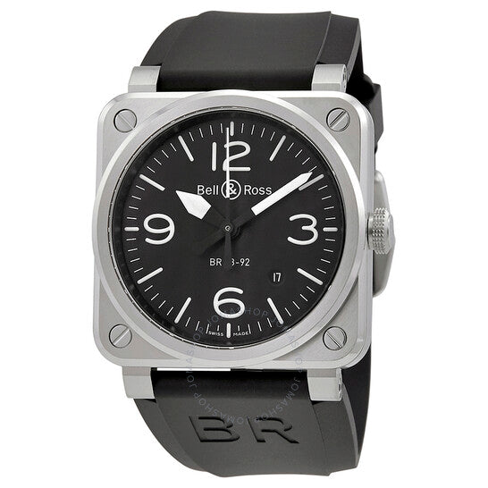Bell And Ross, Aviation Automatic 42mm Men's Watch BR-03-92-STEEL