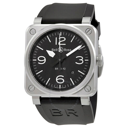 Bell And Ross, Aviation Automatic 42mm Men's Watch BR-03-92-STEEL