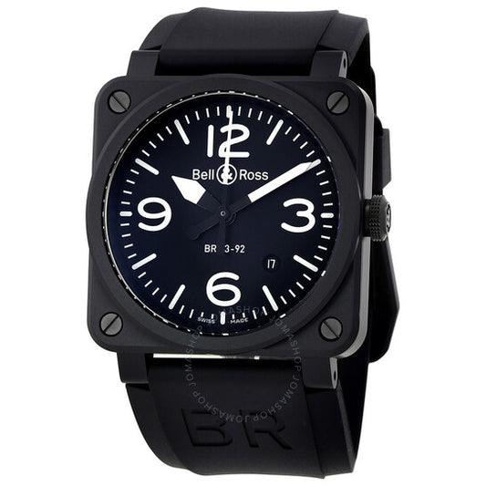 Bell And Ross, Aviation Automatic Black Dial Men's Watch
