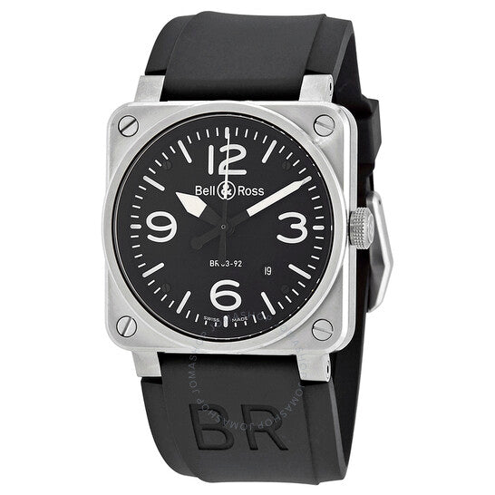 Bell And Ross, Aviation Automatic Black Dial Men's Watch