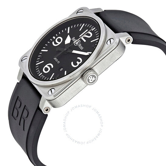 Bell And Ross, Aviation Automatic Black Dial Men's Watch