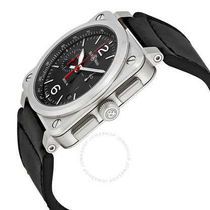 Bell And Ross, Aviation Automatic Chronograph Men's Watch BR0394-BLC-ST-SCA