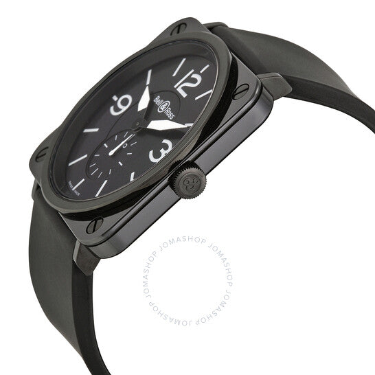 ساعة بيل آند روس للطيران من السيراميك الأسود BRS-BL-CER-SRB