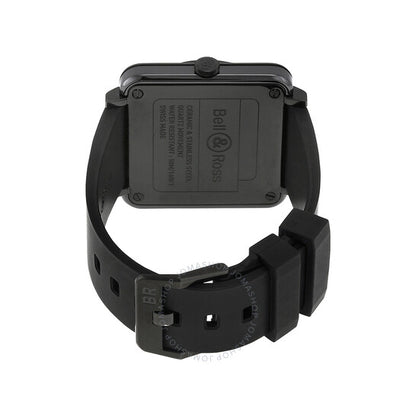 ساعة بيل آند روس للطيران من السيراميك الأسود BRS-BL-CER-SRB