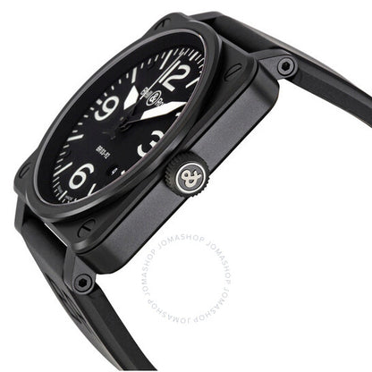 Bell And Ross, Aviation Black Dial 42MM Automatic Men's Watch BR03-92-CB