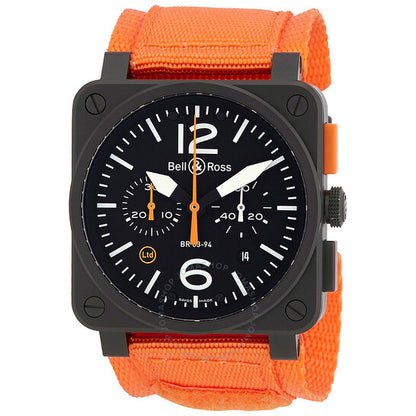 Bell And Ross, Aviation Black Dial Automatic Men's Limited Edition Watch