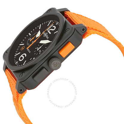 Bell And Ross, Aviation Black Dial Automatic Men's Limited Edition Watch