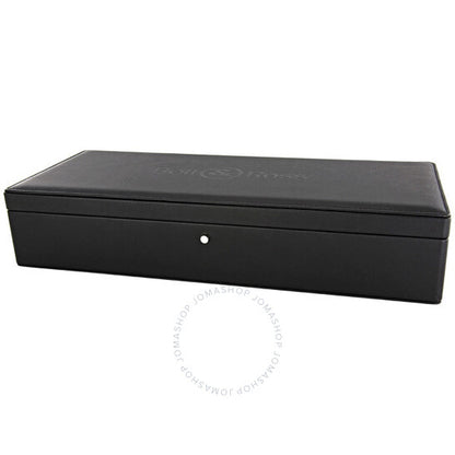 ساعة بيل آند روس كرونوغراف للرجال بمينا أسود وسوار من الجلد