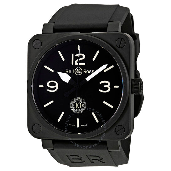 Bell And Ross, Aviation Black Dial Limited Edition Automatic Men's Watch