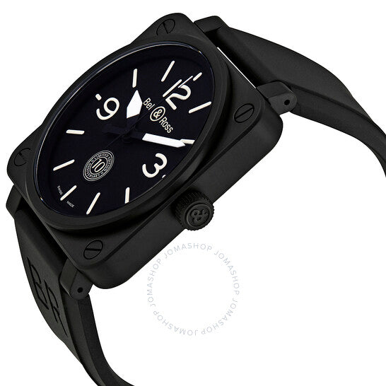 Bell And Ross, Aviation Black Dial Limited Edition Automatic Men's Watch