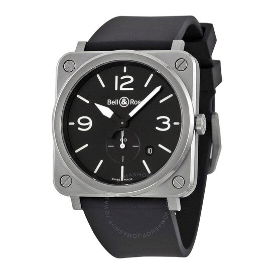 Bell And Ross, Aviation Black Dial Men's Watch BLR